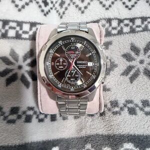 Seiko Silver Stainless Steel Watch Band